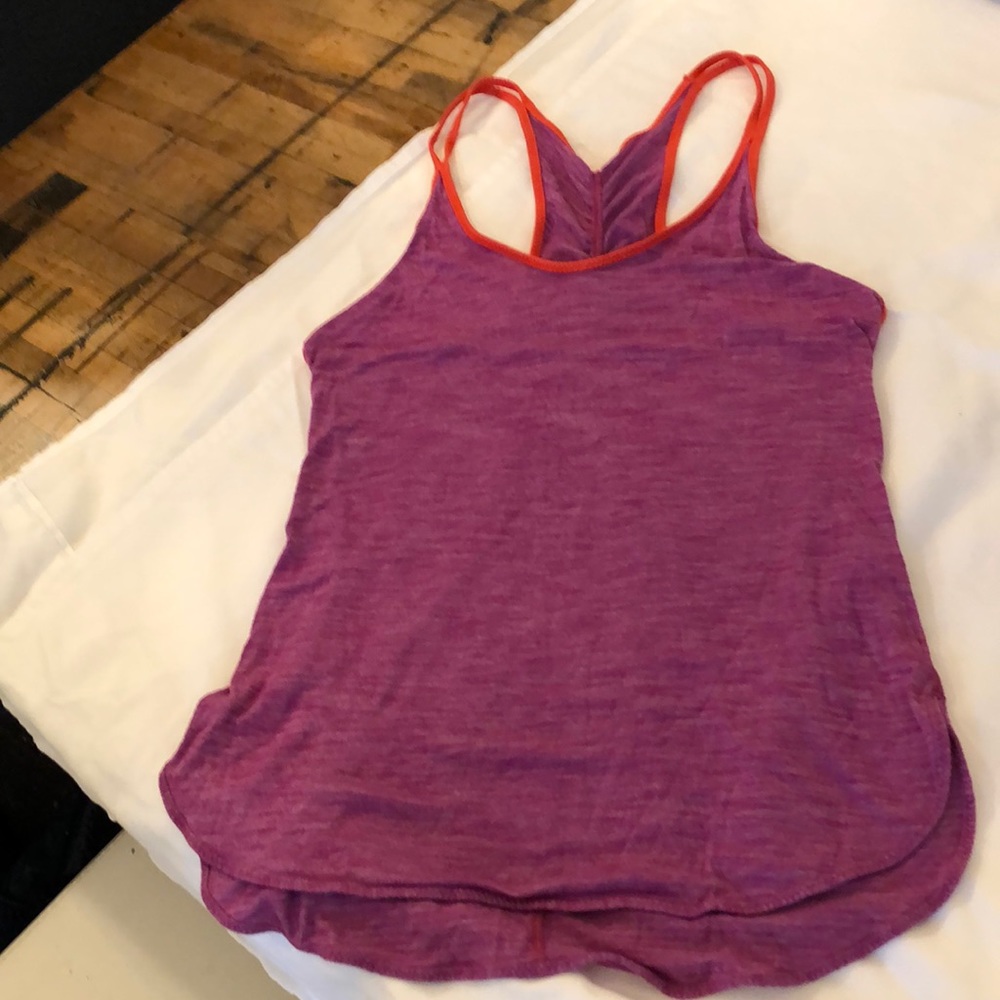 Lululemon rouched tank size 4-6